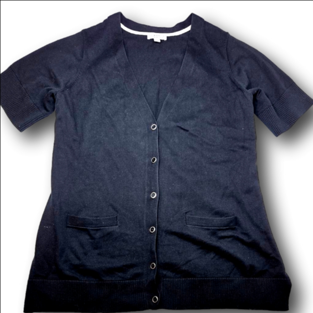 Women's Isaac Mizrahi Live! Black Cardigan 2X - Picture 1 of 14